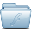 Flash Blue Icon 64x64 png